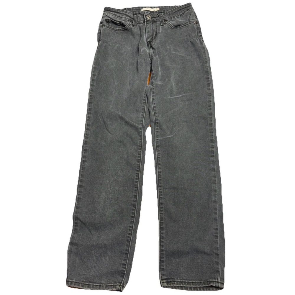 Levi's Women's Faded Black‎ 712 Slim 26 Stretch Comfort Casual Goth Denim Jeans